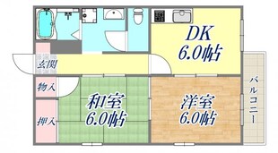 ピュールヴィサージュの物件間取画像